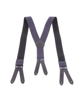 Hosenträger Classic zum knöpfen schwarz