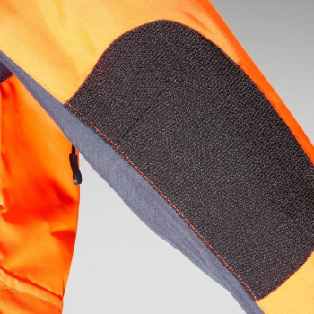 Preview: Regenjacke X-treme Rain orange/grau Gr. M-2XL