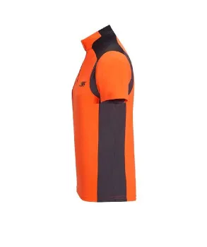 Funktionsshirt X-treme Skin Kurzarm orange/grau Gr. M-2XL