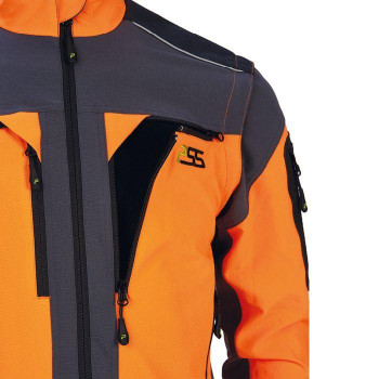 Preview: Funktionsjacke X-Treme Vario or/gr L-2XL