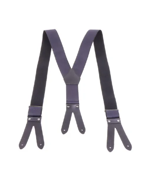 Hosenträger Classic zum knöpfen schwarz